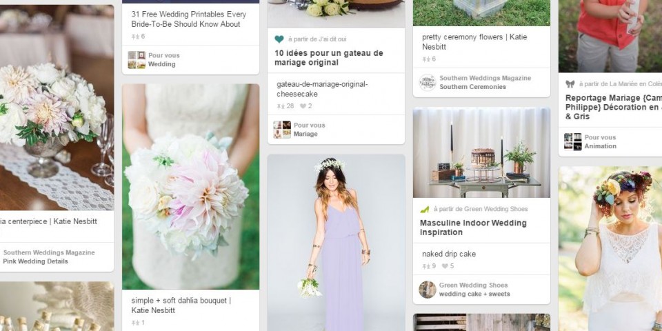 On respire mariage sur Pinterest.